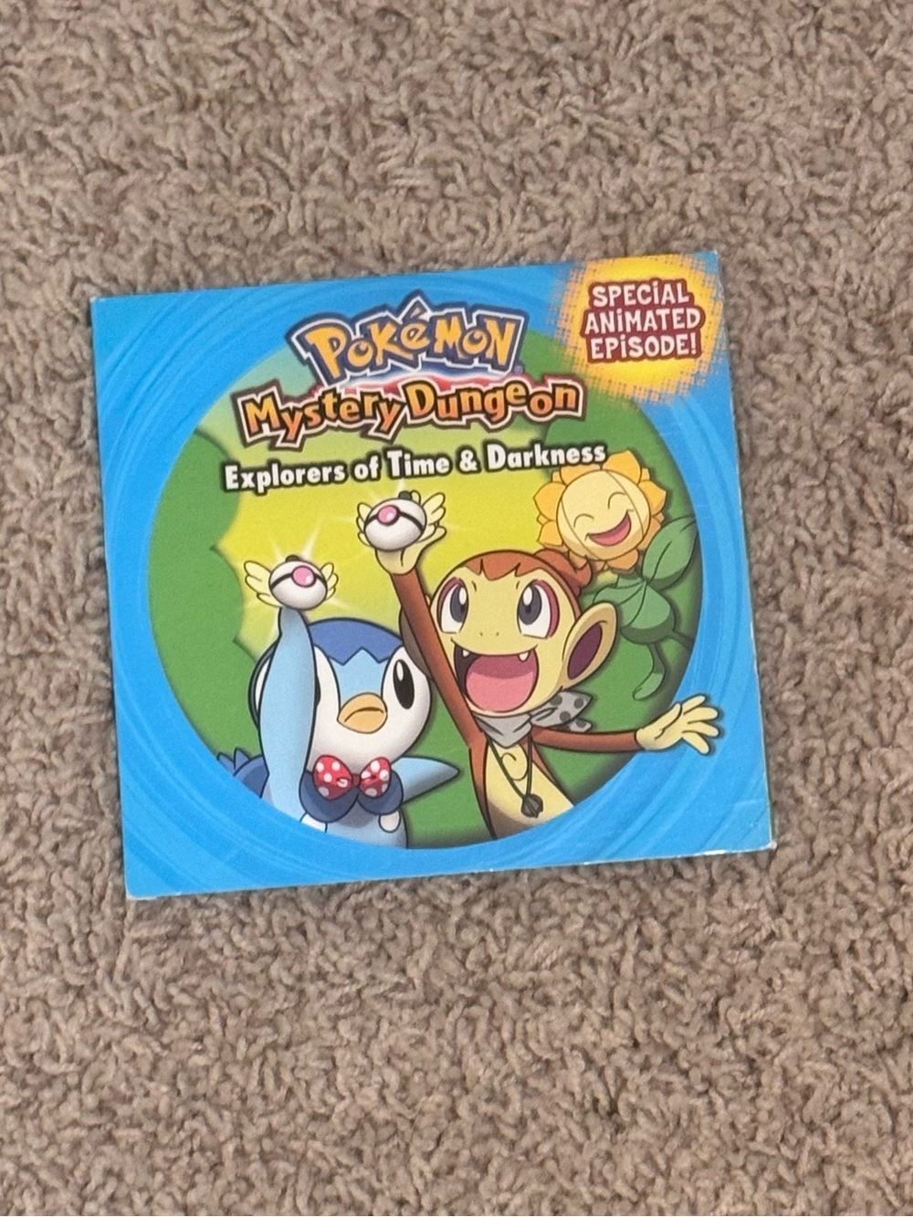 Pokémon Mystery Dungeon: Explorers of Time & Darkness Special Episode DVD Sleeve